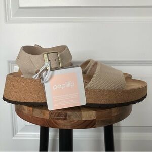 NEW Birkenstock Papillio Glenda Suede Sandals Womens EU 38 US 7-7.5 / 2026-3c4